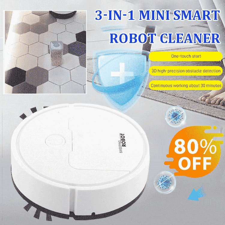 RoboClean™ - Smart Robotic Vacuum for Effortless Home Cleaning
