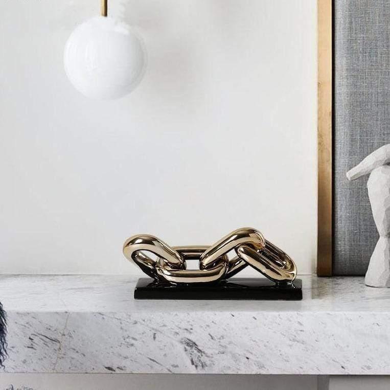 Modern Minimalist Chain Wall Decor