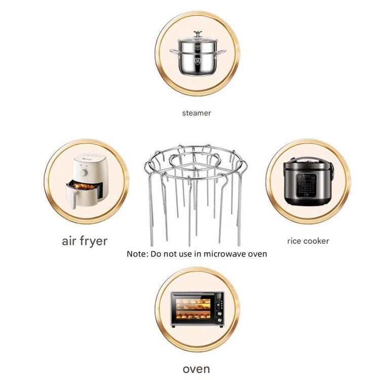 Vertical Air Fryer Barbecue Kebab Grill Rack