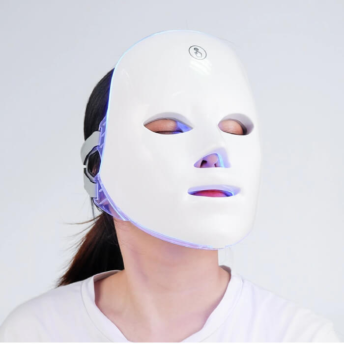 GlowBloom™ LED Light Therapy Korean Face Mask