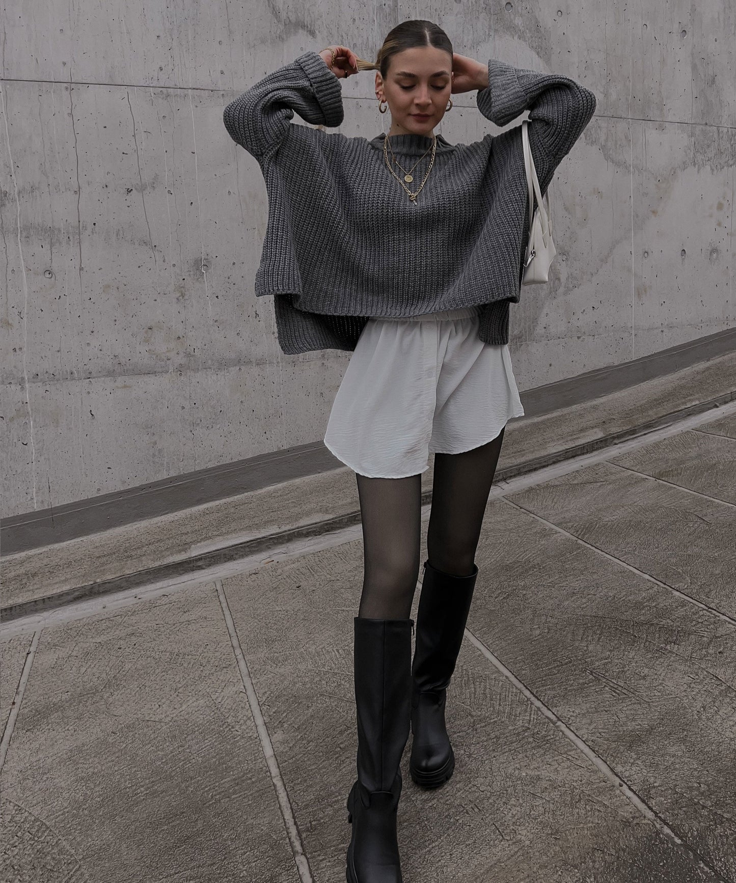 Elegant White Skirt