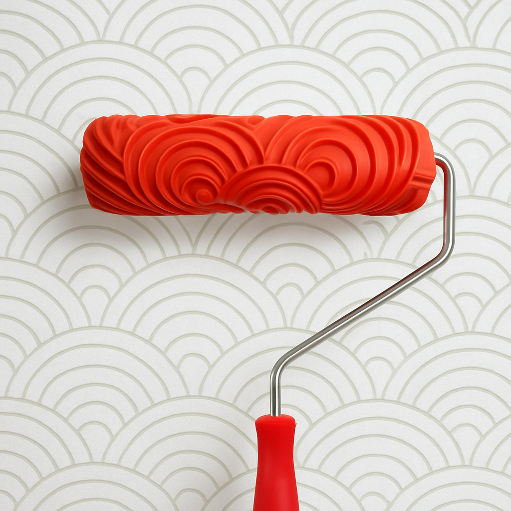 Rollique™ - Textured Wall Paint Roller for Decorative Finishes