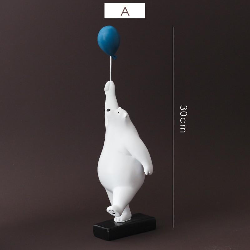 Modern Abstract Tabletop Sculpture Decor