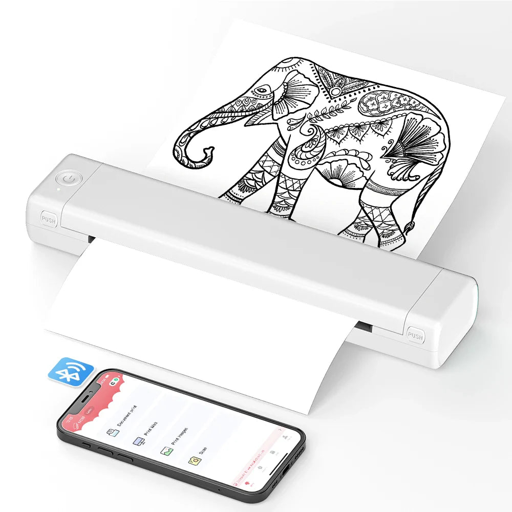 PrintEase™ - Portable Thermal Receipt Printer
