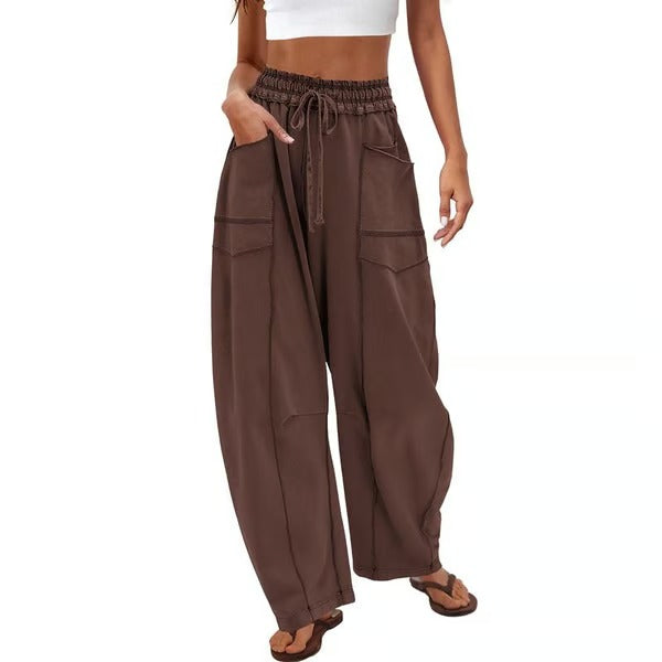 Cozy Wide Leg Lounge Sweatpants with Pockets