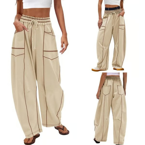 Cozy Wide Leg Lounge Sweatpants with Pockets