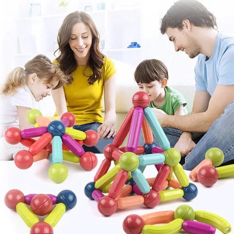 CreaBlox™ - Montessori Magnetic Building Set