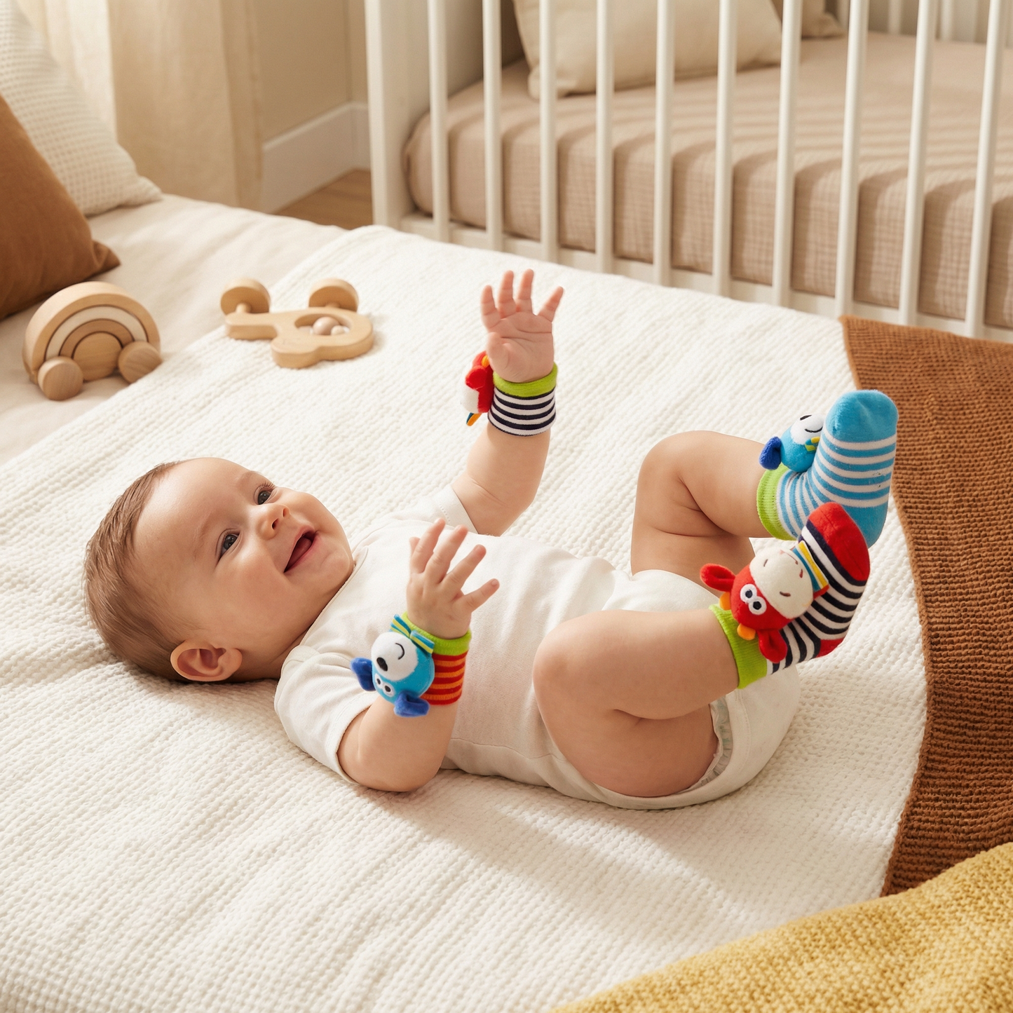 TinyTots WiggleWear - Boost Baby’s Motor Skills and Sensory Development