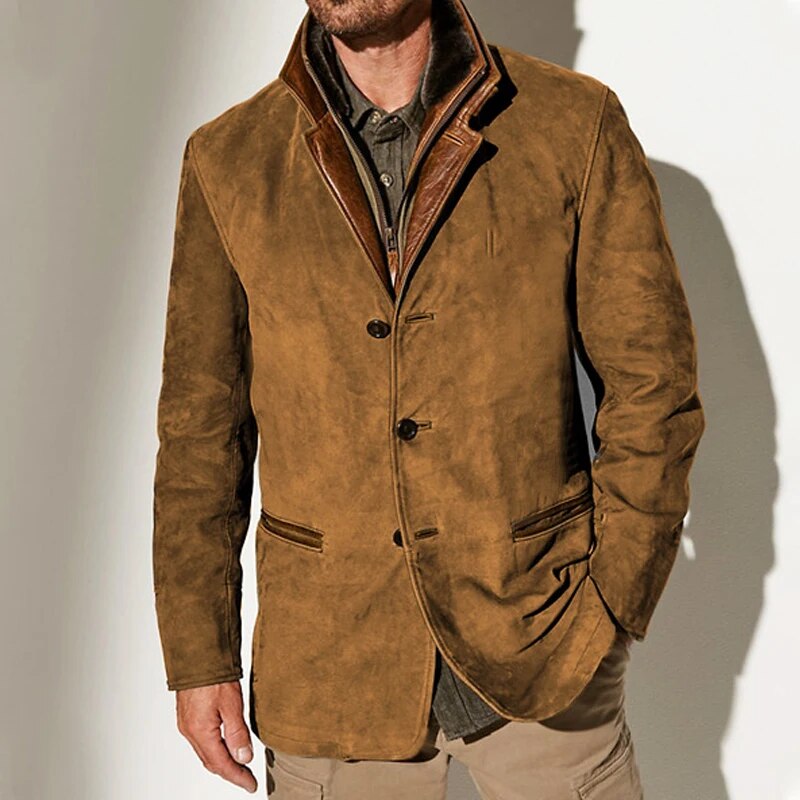 Retro Inspired Vintage Wool Blend Jacket