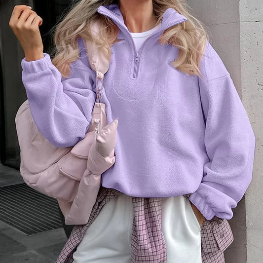 Women's Soft Pink Pullover Hoodie