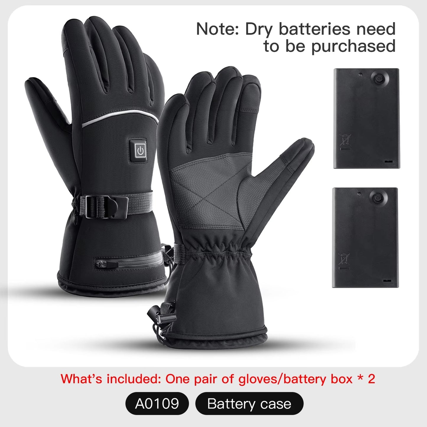 FrostGuard™ Electric Heated Gloves for Warm Winter Comfort