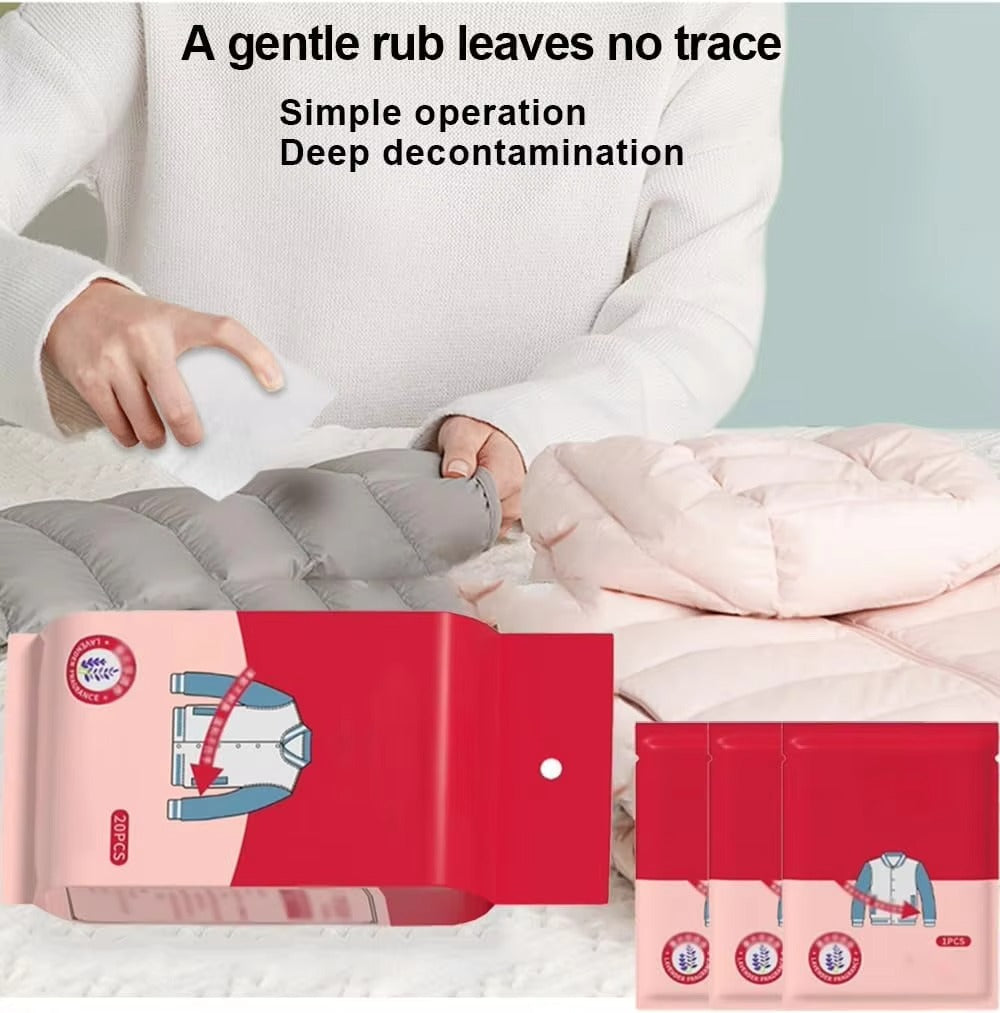 Instant Stain Remover Wipes