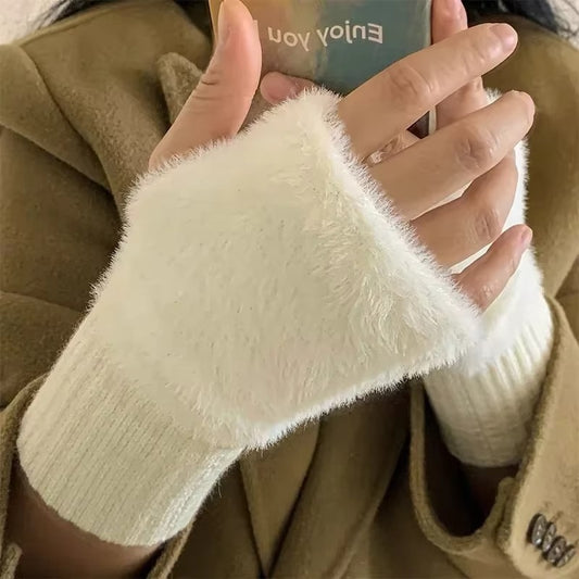 Velora™ - Luxe Mink Fleece Winter Gloves