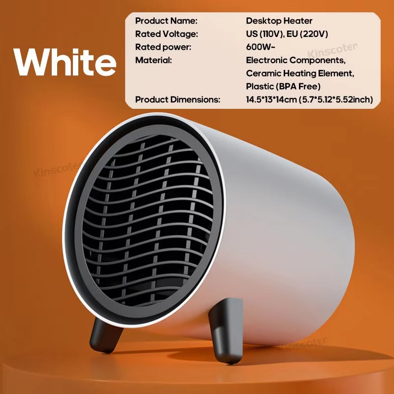 MiniSun™ Compact Desk Heater – Cozy Warmth for Winter Spaces