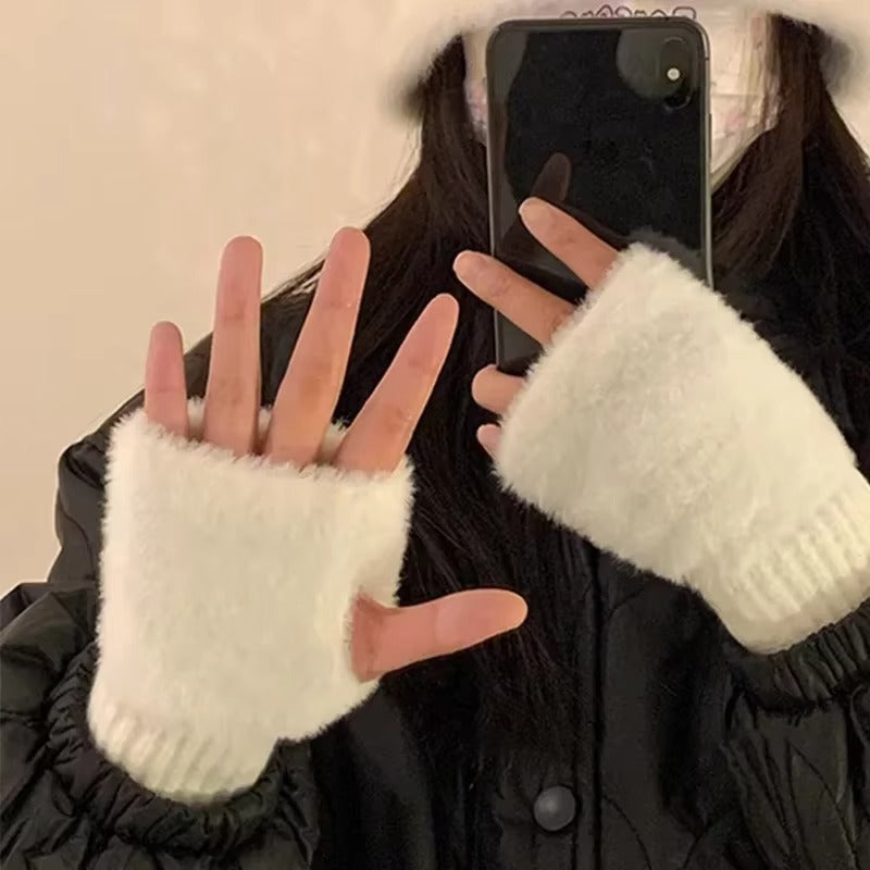 Velora™ - Luxe Mink Fleece Winter Gloves