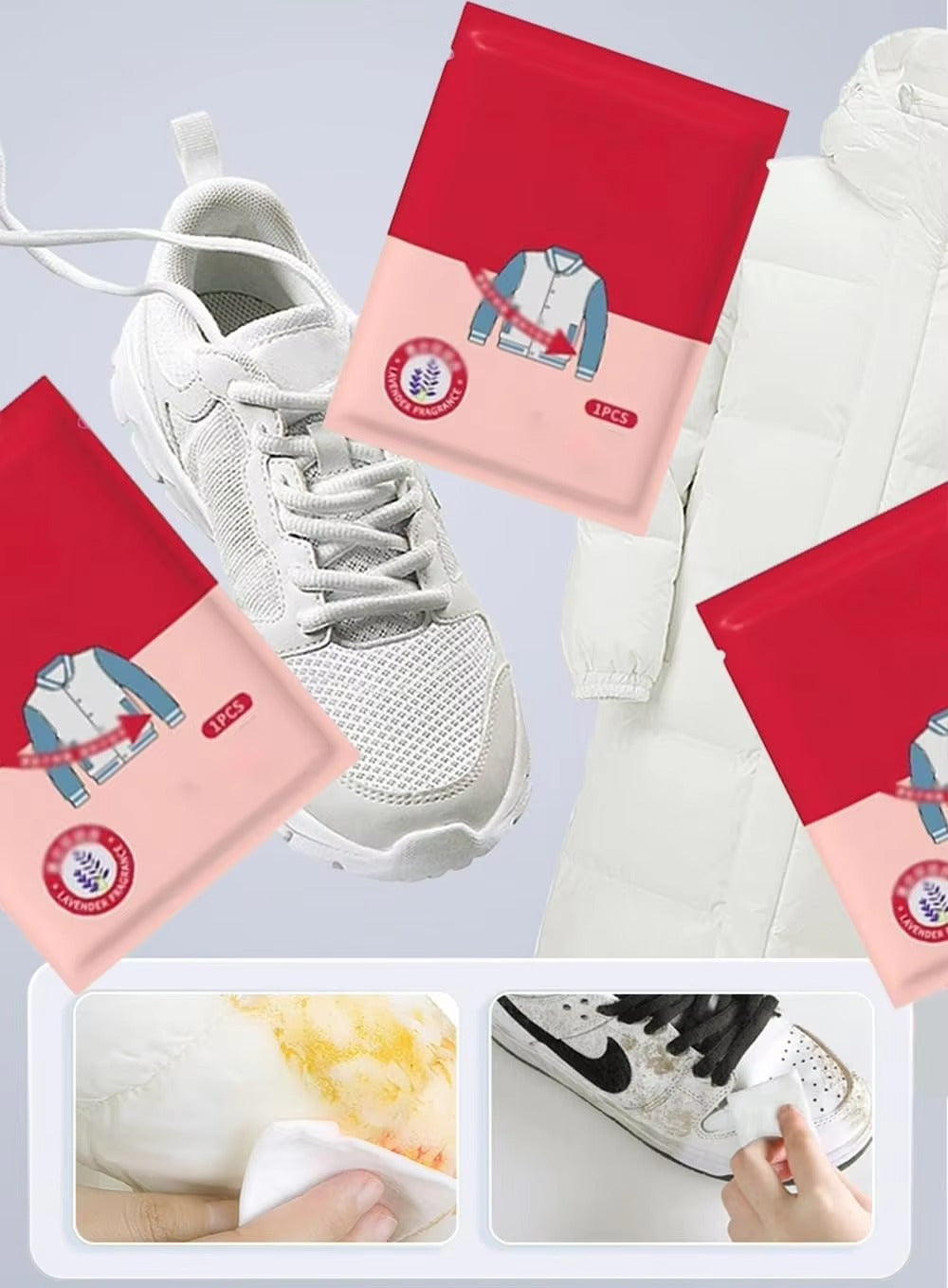 Instant Stain Remover Wipes