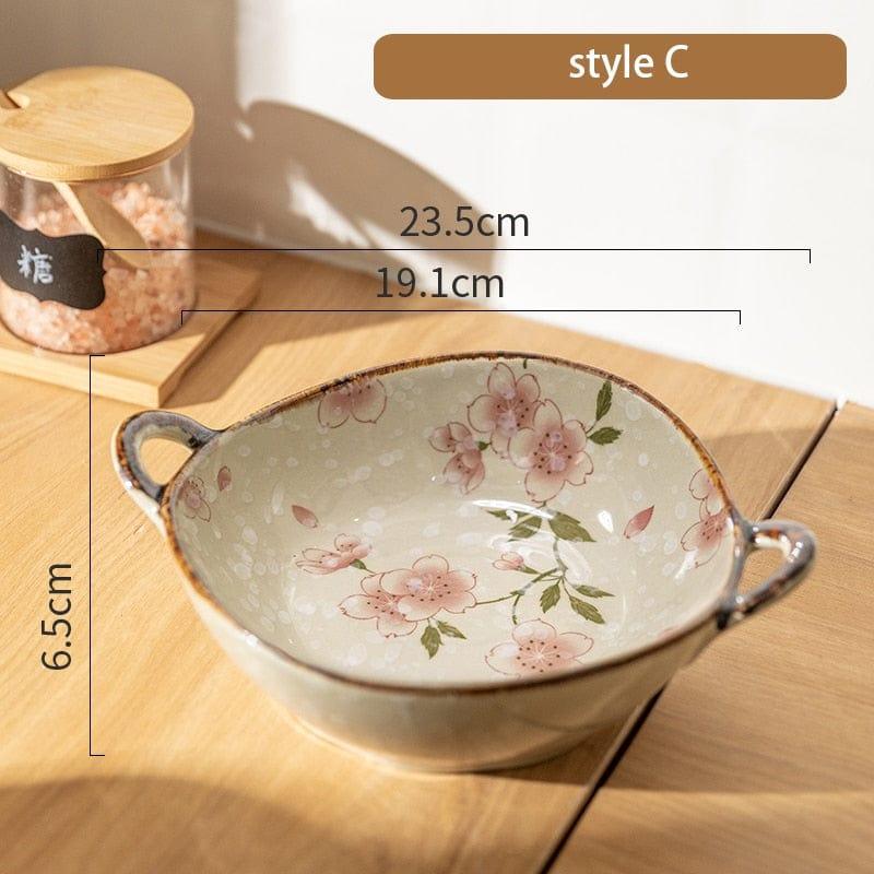 Handcrafted Ceramic Marcia Serving Bowl