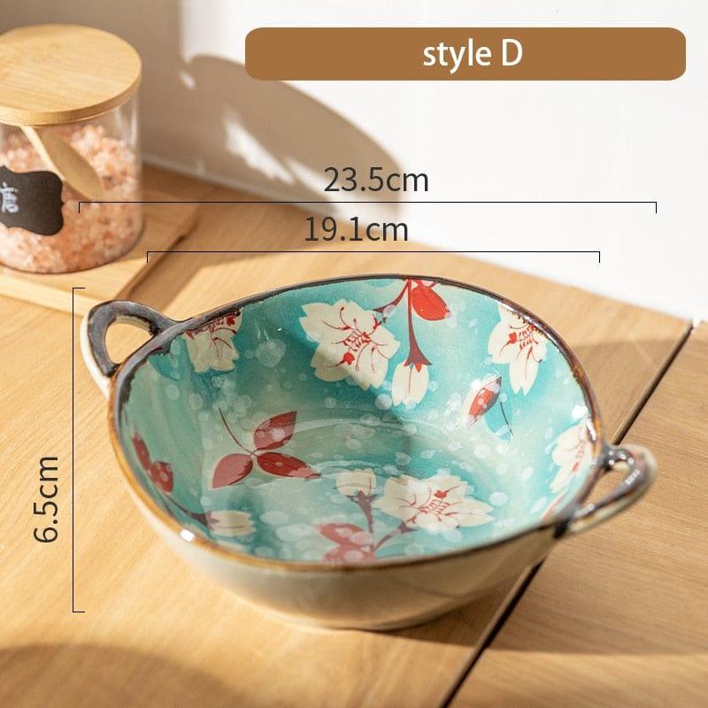 Handcrafted Ceramic Marcia Serving Bowl