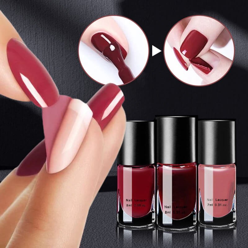 Salon-Perfect Glossy Nails Kit for Quick Manicures