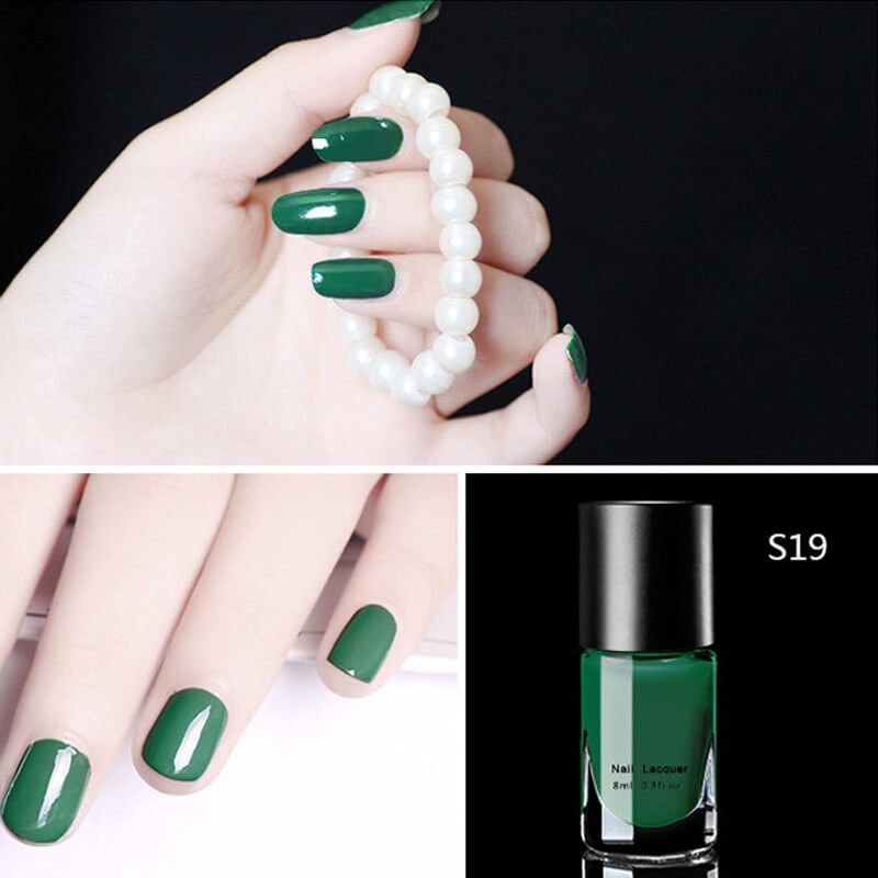 Salon-Perfect Glossy Nails Kit for Quick Manicures