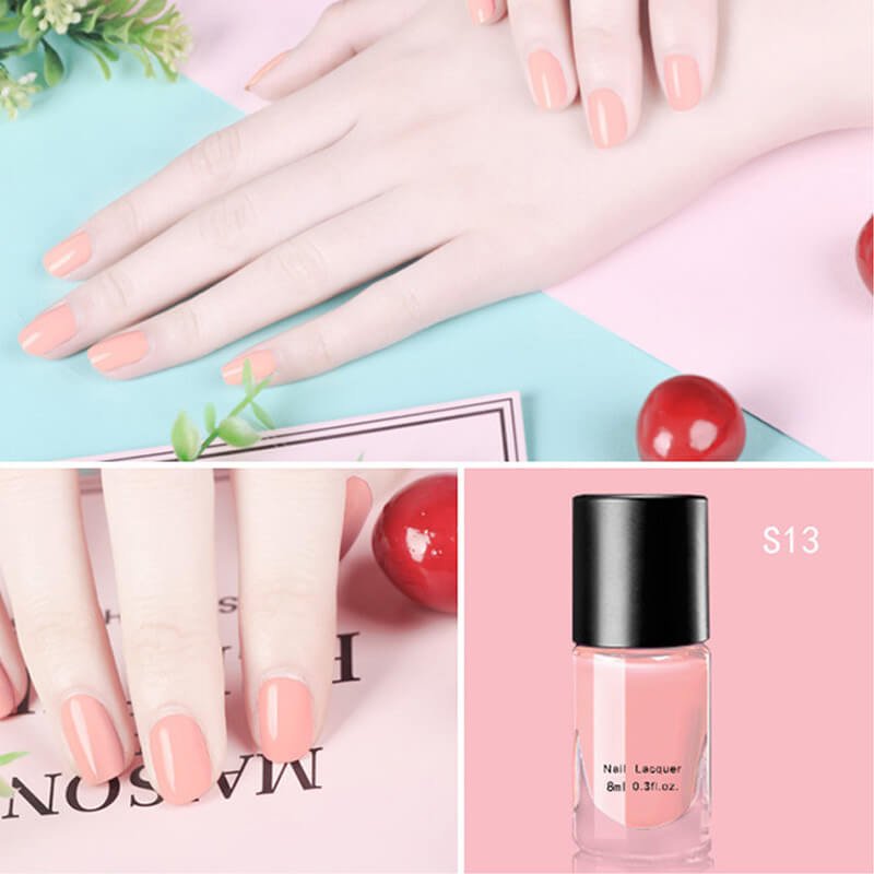 Salon-Perfect Glossy Nails Kit for Quick Manicures