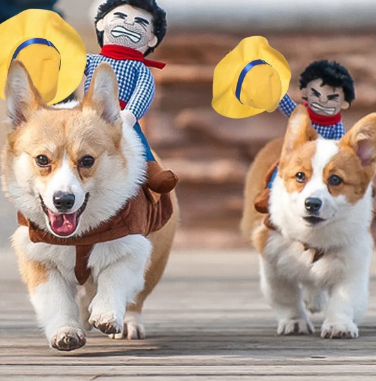 Funny Halloween Pet Costume Scary Animal Outfit