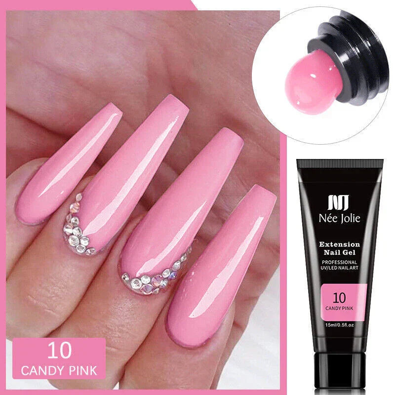 DIY Professional Polygel Nail Kit for Salon-Quality Manicures