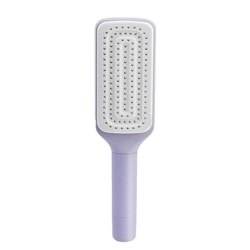 4-in-1 Self-Cleaning Anti-Static Hair Brush and Scalp Massager