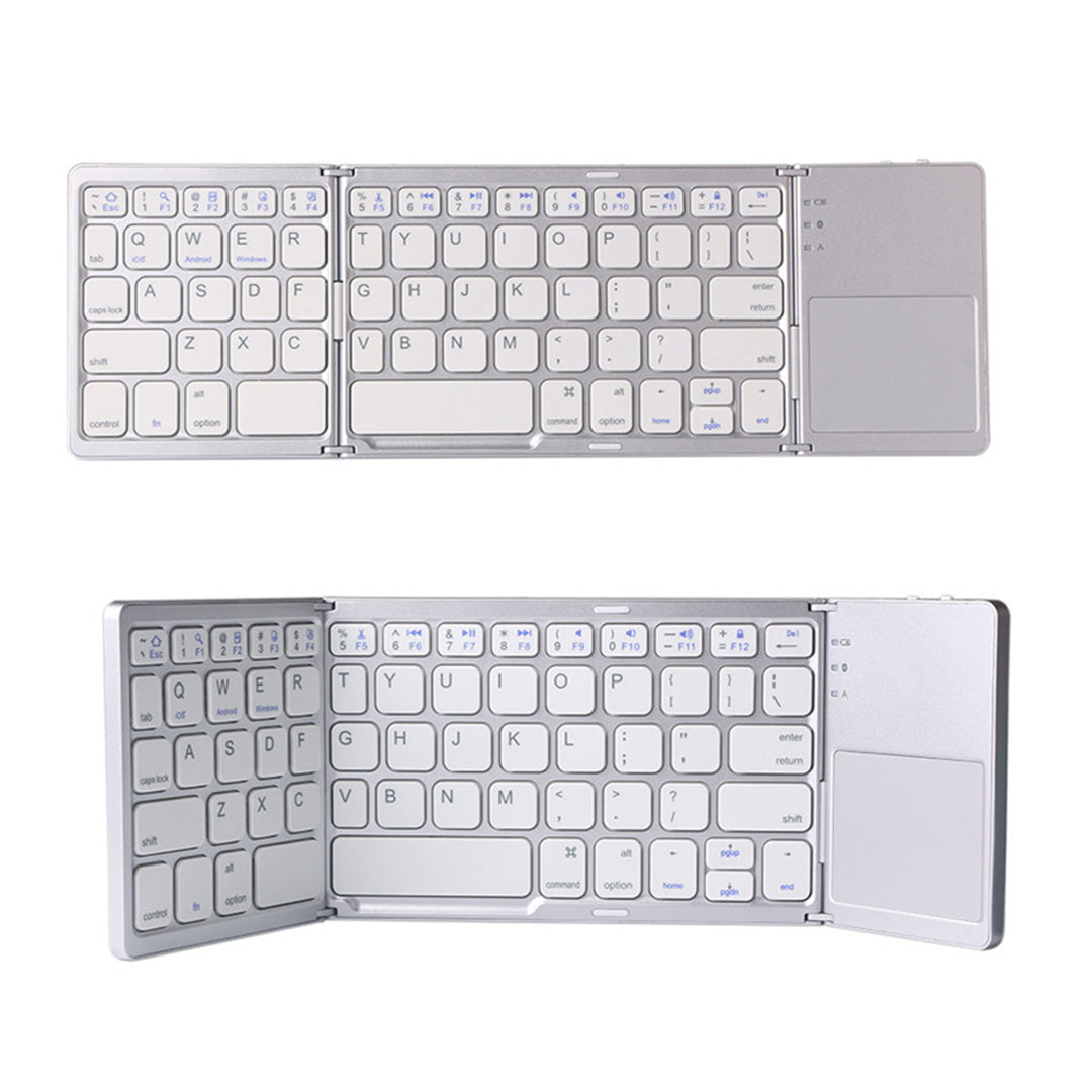 TechSwift™ - Foldable Mini Bluetooth Keyboard with Touchpad for Mobile Devices