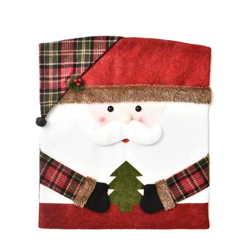 MerrySeat™ - Festive Holiday Chair Covers for Christmas Decor