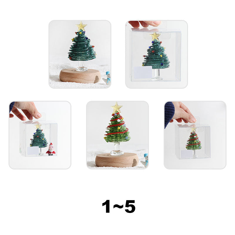 HolidayGlow™ - Creative Glass Christmas Ornaments for Festive Decor