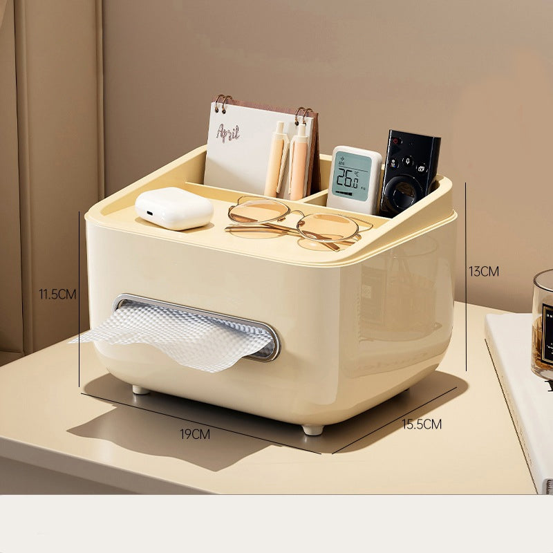 StoraFlex™ - Multi-Functional Tissue Box Cover with Storage