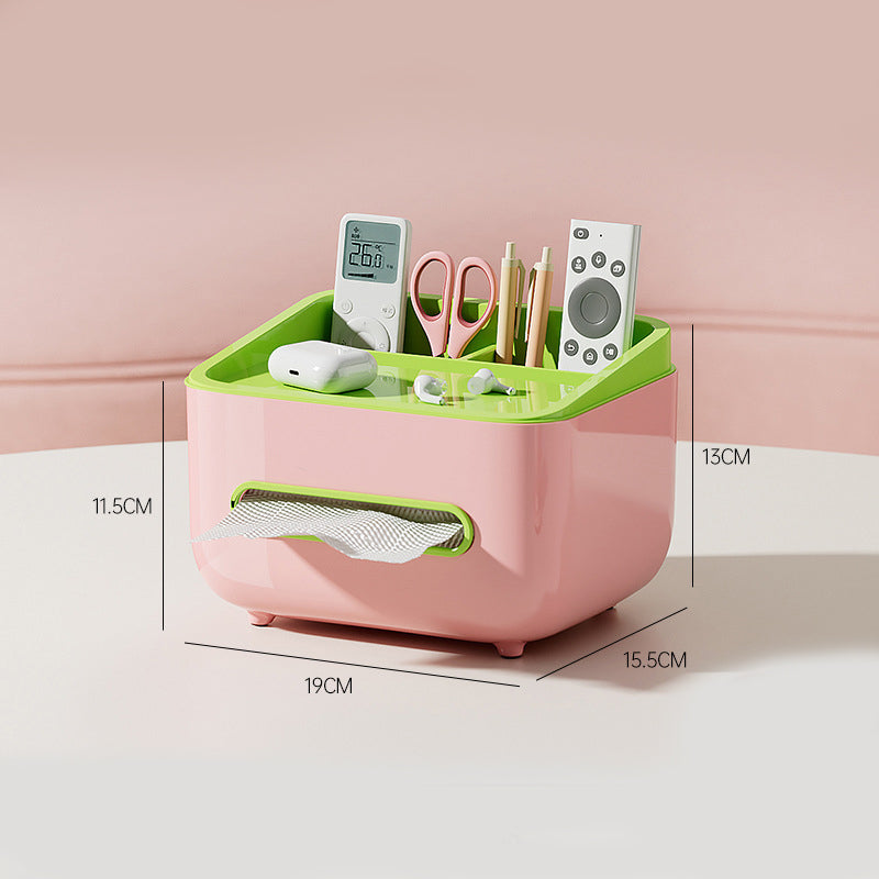 StoraFlex™ - Multi-Functional Tissue Box Cover with Storage