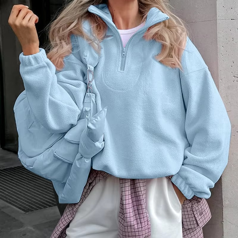 Women's Soft Pink Pullover Hoodie