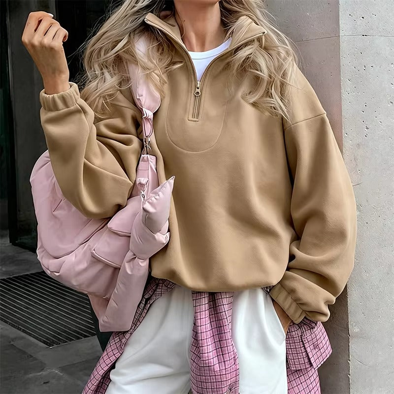 Women's Soft Pink Pullover Hoodie