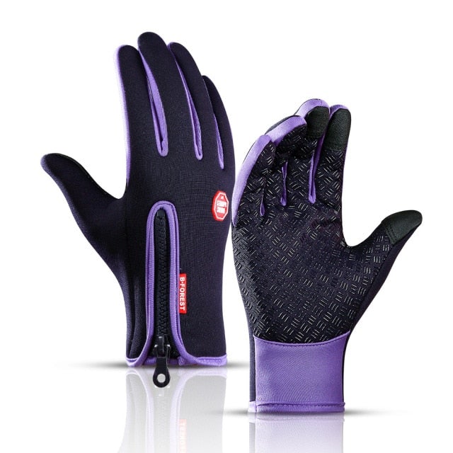 Waterproof Thermal Gloves with Touchscreen Compatibility