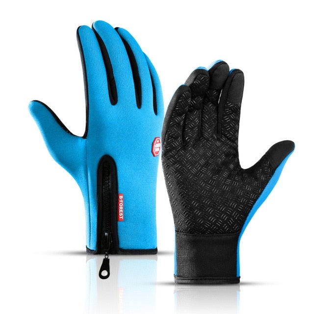 Waterproof Thermal Gloves with Touchscreen Compatibility